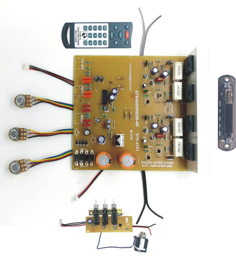 TECH AND TRADE 1000 WATTS 5200 1943 MOSFET BASED DIY STEREO AUDIO