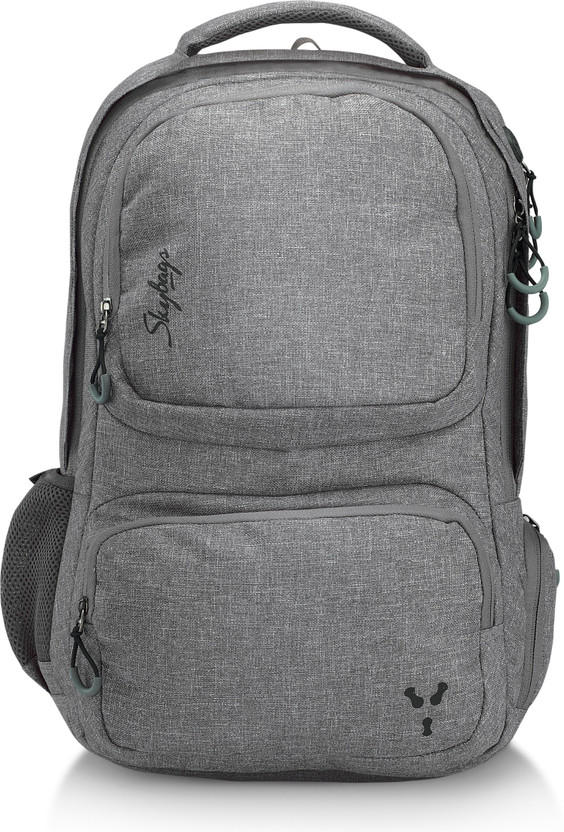 Skybags crew 4 laptop backpack grey 34 l laptop backpack