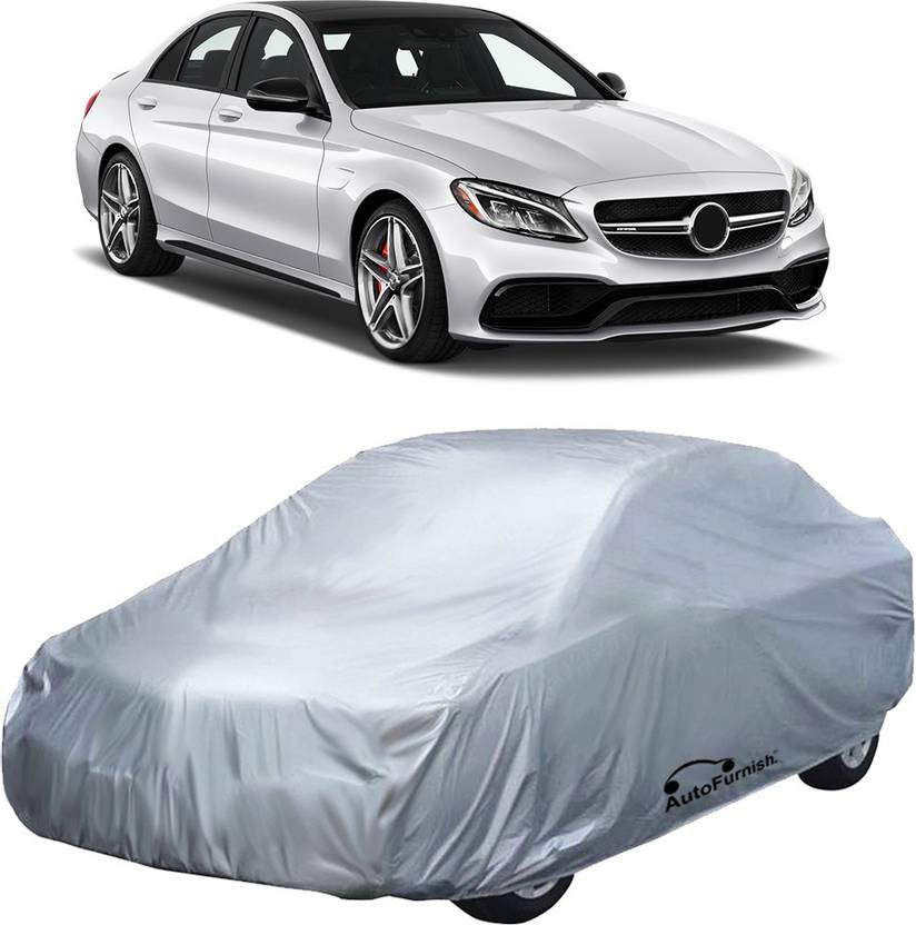 AutoFurnish Car Cover For Mercedes Benz C200 (With Mirror Pockets