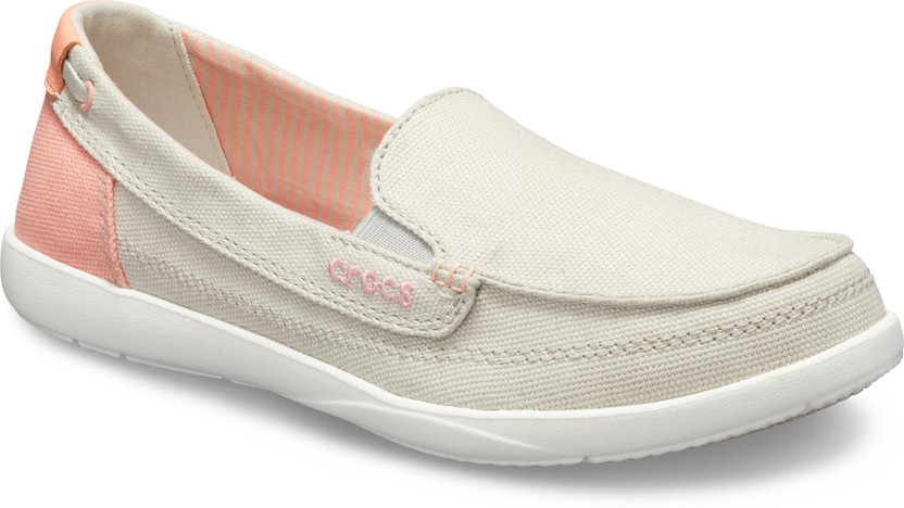 CROCS Walu Canvas Loafer Women Loafers 