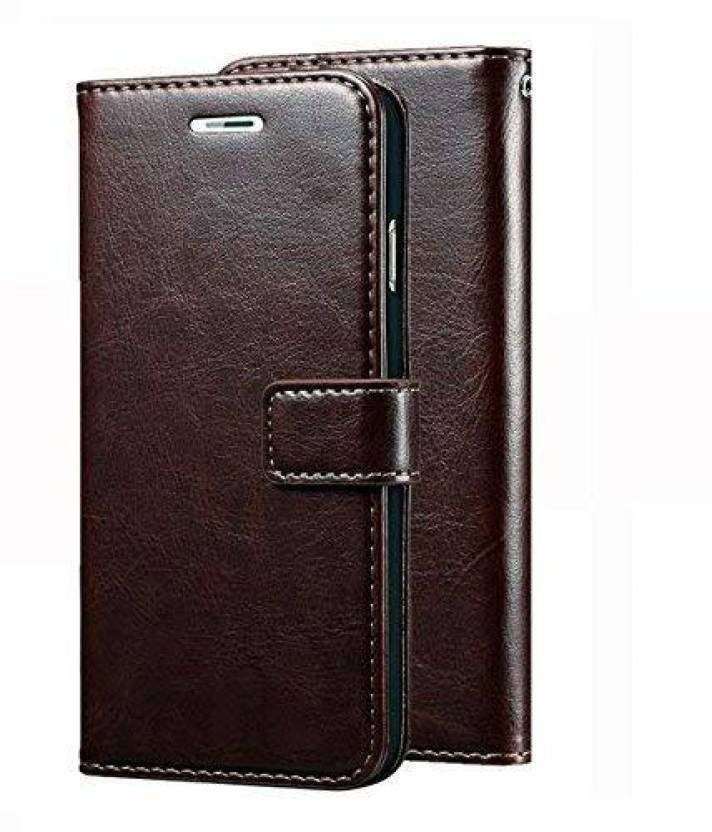 PAKME XUSIVE Flip Cover for Leather Wallet Flip Book Cover Case For Samsung Galaxy J6 Plus +(Multicolor, Dual Protection, Leather)