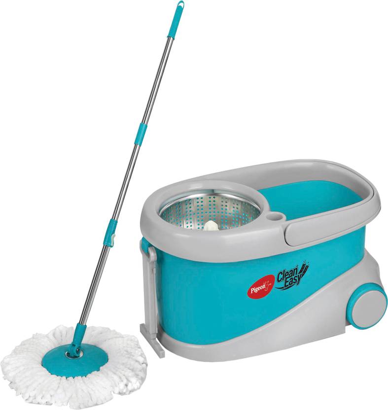 Pigeon Clean Easy Deluxe Spin Mop Price in India Buy Pigeon Clean