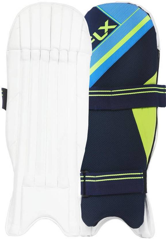 FLX by Decathlon CRICKET WICKET KEEPING PADS, YOUTH/ADULTS, CERTIFIED