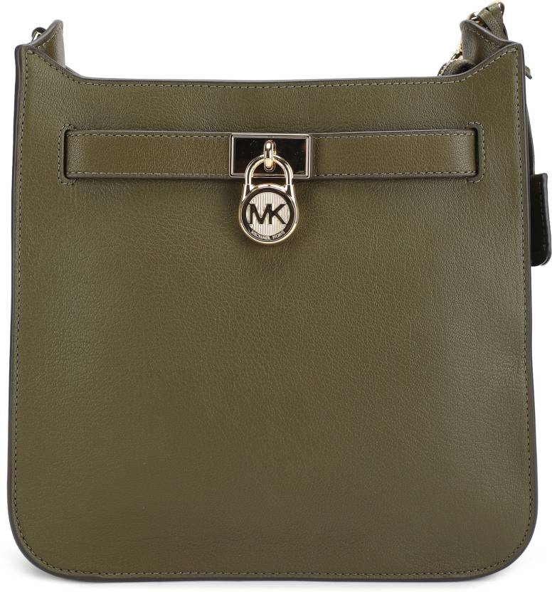MICHAEL KORS Green Sling Bag 30T7GHMM2L OLIVE - Price in India |  