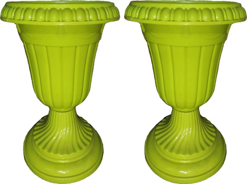 SUNSHINE pot in multicolor plant container set (pack of 2) Plant