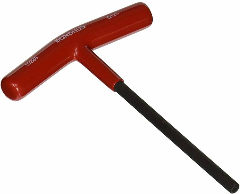 BONDHUS 15268 6mm Hex THandle 6" Length Allen Key Set Price in India