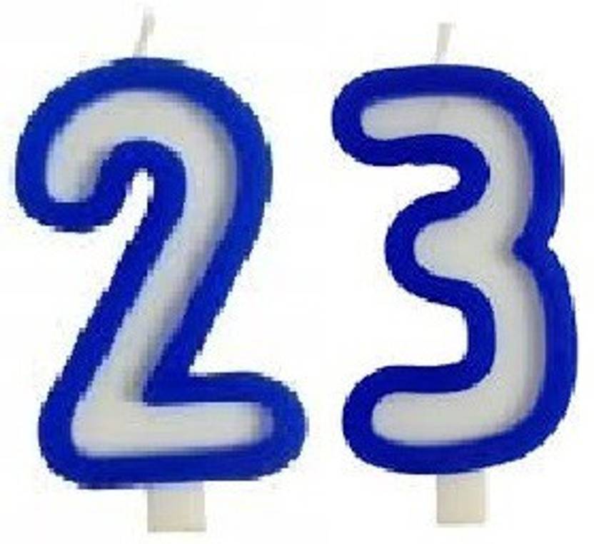 khr 5 inch number 23 shape candle birthday party khr 5 inch number 23 shape candle birthday party