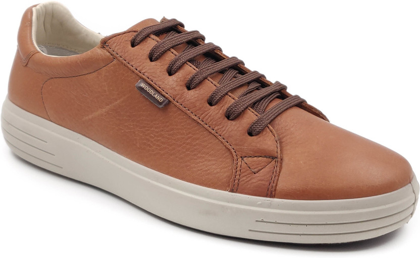 Rust Brown Sneakers For Men 