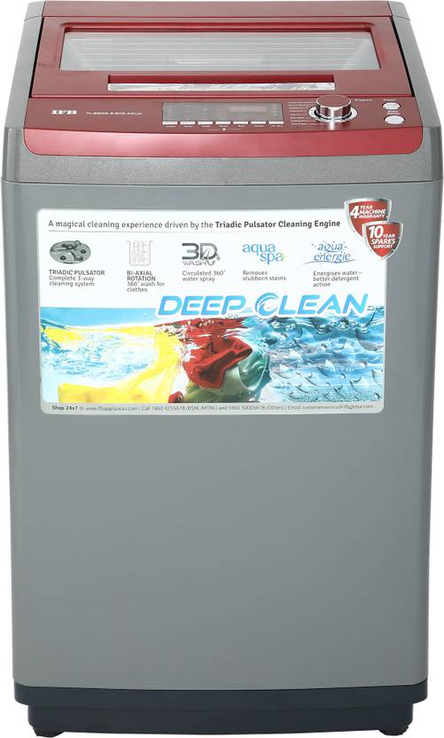 IFB 6.5 kg 5 Star Aqua Conserve Lint Tower Filter, Hard Water Wash