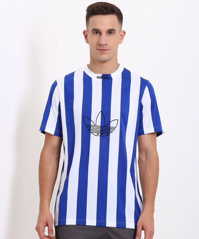 ADIDAS ORIGINALS Solid Men Round Neck Blue T-Shirt - Buy ADIDAS ORIGINALS  Solid Men Round Neck Blue T-Shirt Online at Best Prices in India |  Flipkart.com
