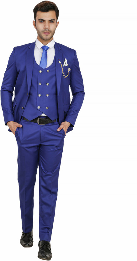 Royal Touch 2 Piece Solid Men Suit 