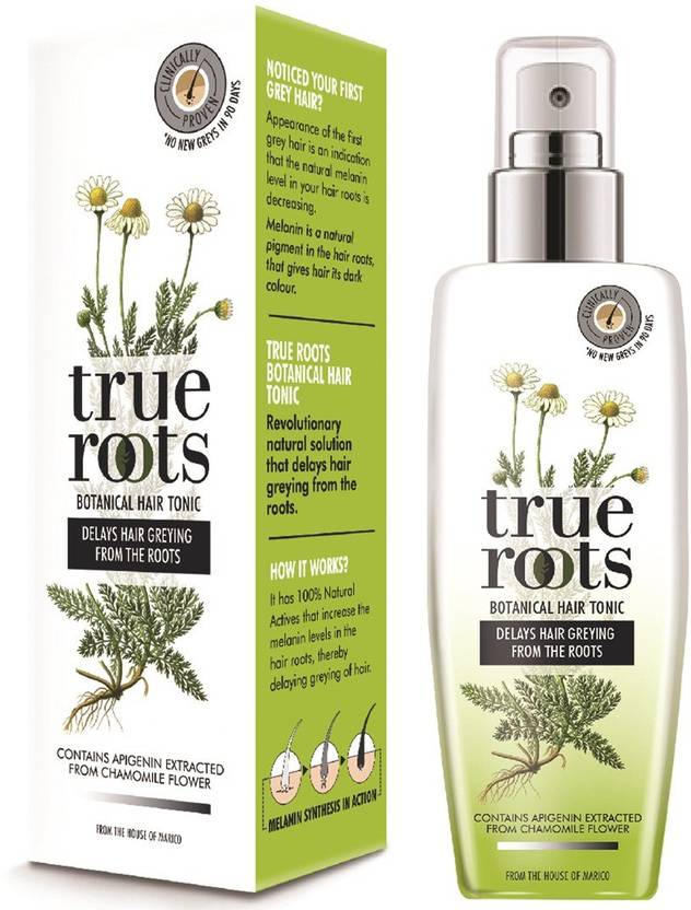 TRUE ROOTS Botanical Hair Tonic to Delay Hair Greying - Price in India ...