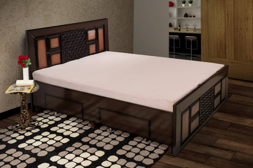 RECRON CERTIFIED by Reliance Revive 4 inch Double Fiber Mattress Price