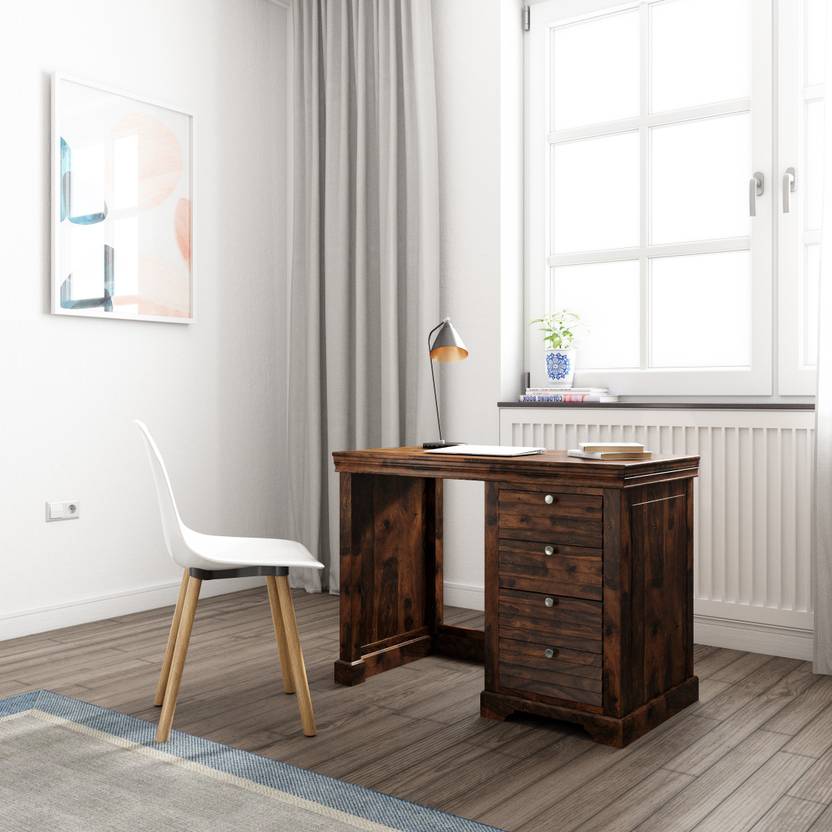 Flipkart Perfect Homes Sheesham Wood Solid Wood Study Table Price in India Buy Flipkart