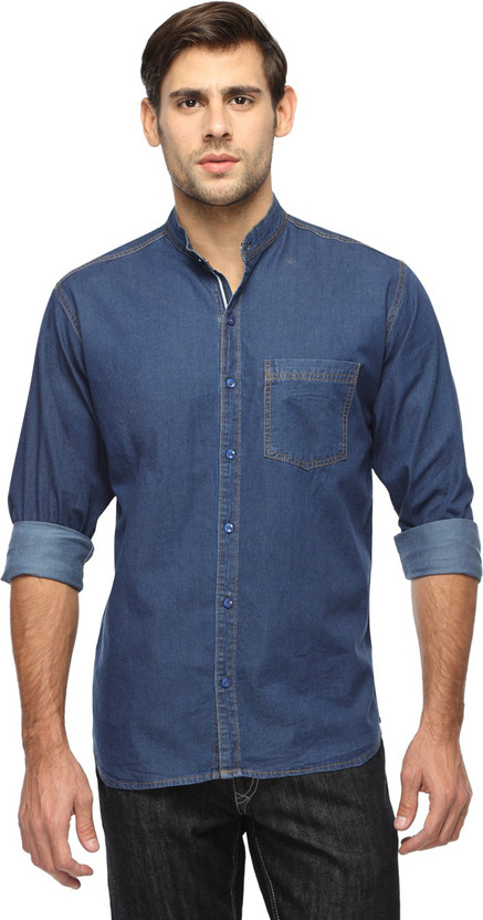 denim shirt for men flipkart