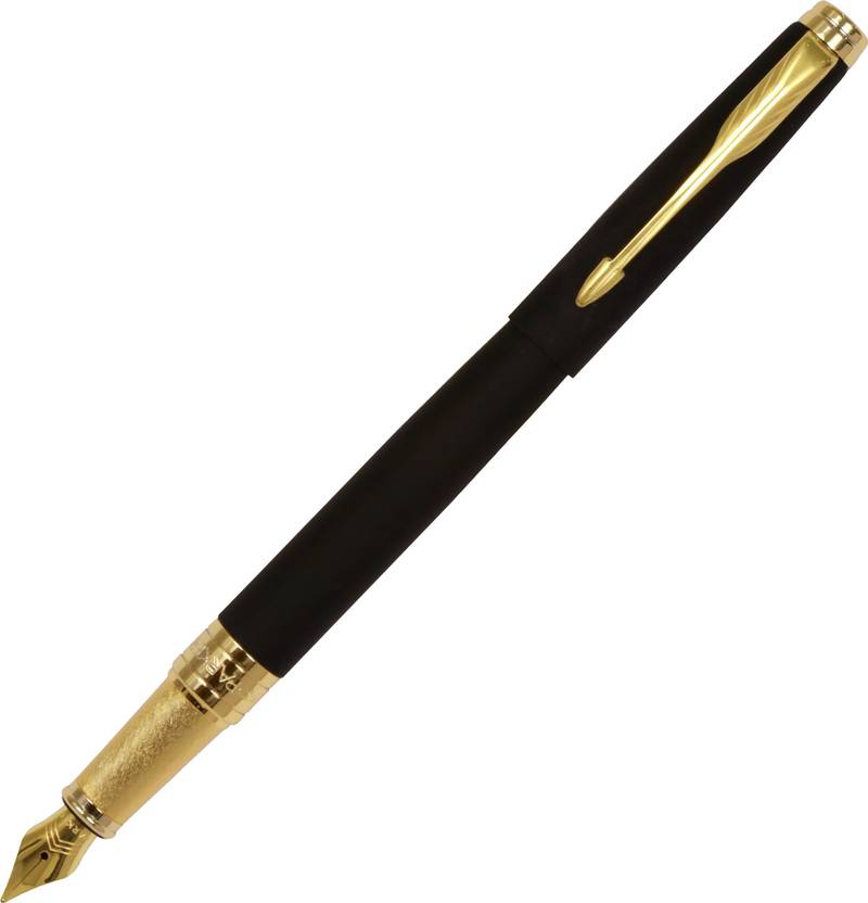 PARKER Aster Matte Black Gold Trim Fountain Pen Buy PARKER Aster