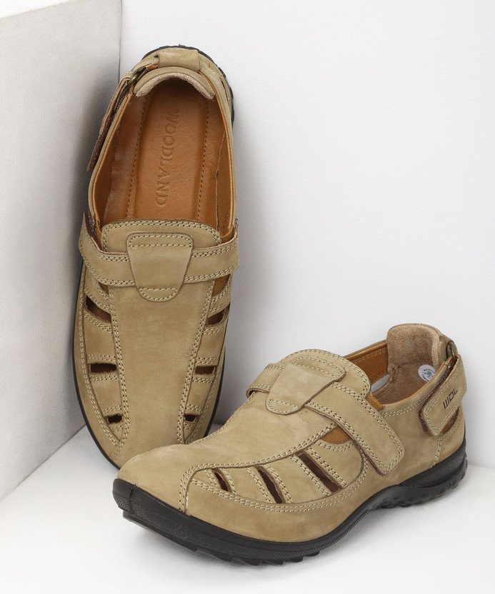 WOODLAND Men Khaki Casual - Buy 