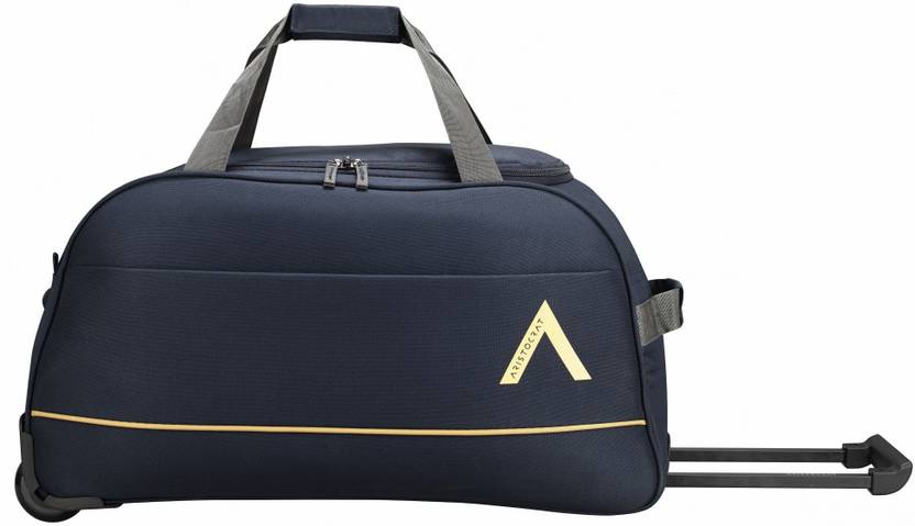 ARISTOCRAT 40 L Strolley Duffel Bag – CADET DFT 52 (E) NAVY BLUE – Blue – Regular Capacity