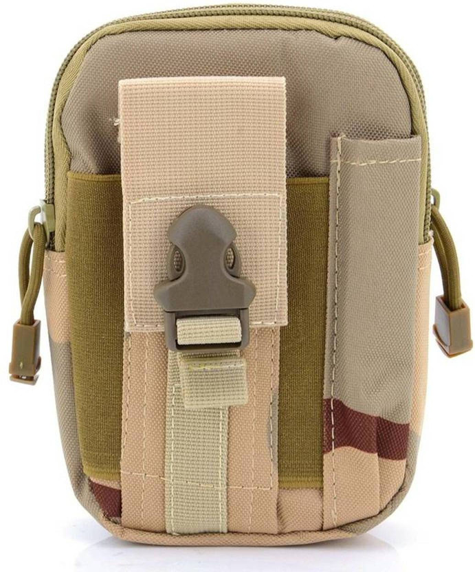 LACOPINE Tactical Molle Pouch Bag EDC Gadget Waist Bag Pack Outdoor Gear Phone Holder Multipurpose Waist Pack For Sports Hiking Camping(Multicolor)