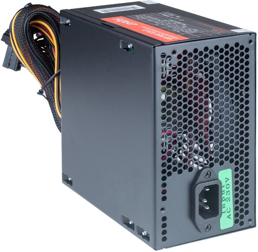 artis VIP500 GOLD Super Silent Power Supply 500 Watts Computer PSU with 4 SATA Cables(Black)