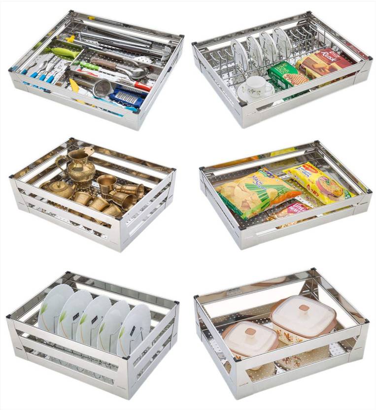 IMPULSE High Grade Stainless Steel Perforated Sheet Modular Kitchen