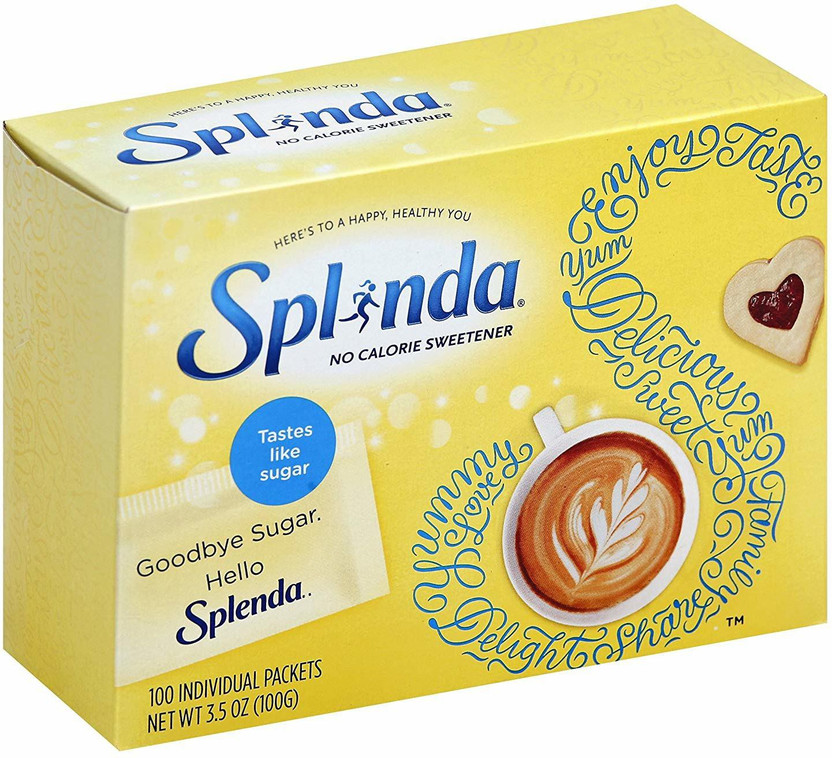 Splenda No Calorie Sweetener 100 Pkt Sweetener(100 Sachet)