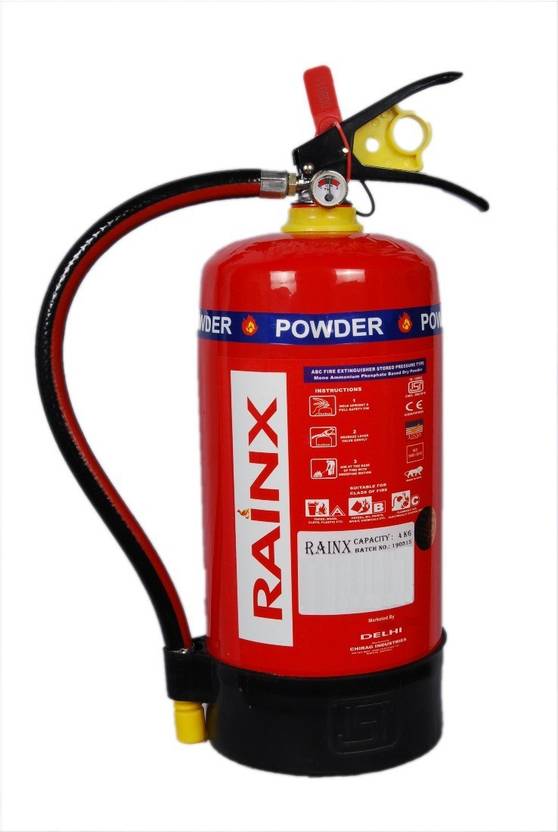 Rainx ABC powder type 4 kg fire cylinder Fire Extinguisher Mount Price