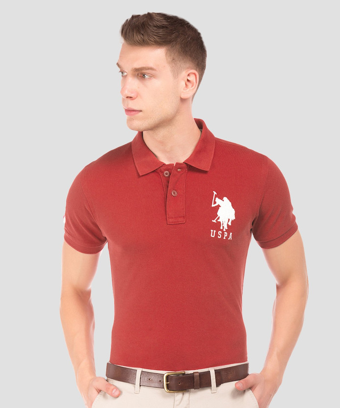 Us polo red t shirt original clearance