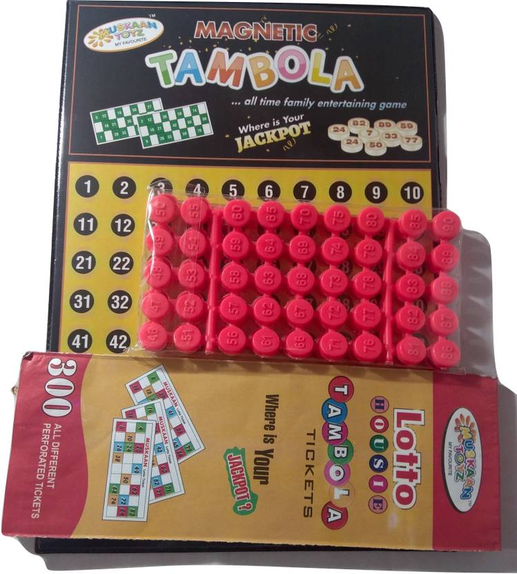 IJARP Tambola Game Multicolor Set (all time family