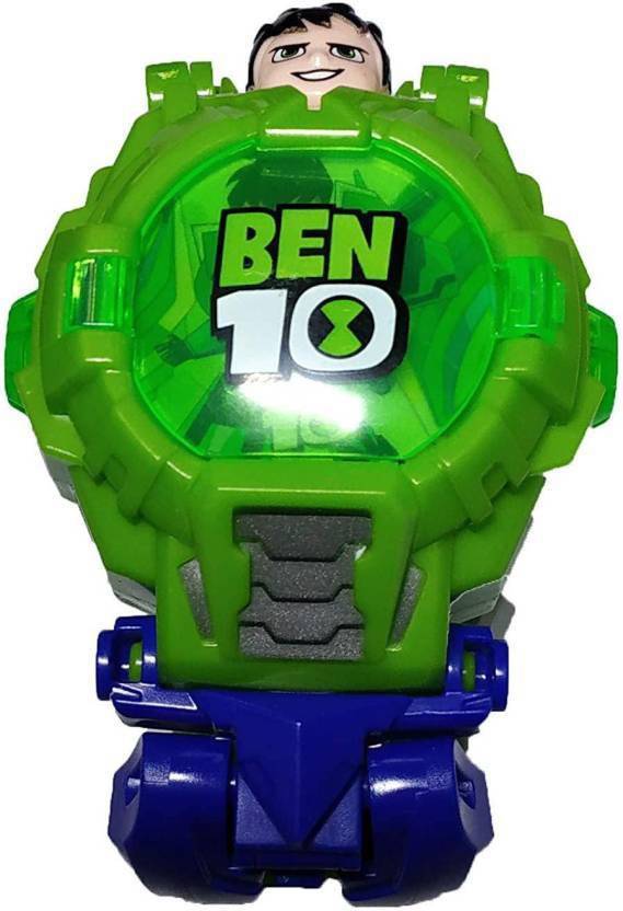 TOYBIN Ben 10 Alien Force Hero watch Transformer Robot Toy Convert to Digital Wrist Watch for