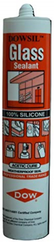 DOWSIL SILICONE GLASS SEALANT 300 ml WITH NOZZLE Aquarium Sealant(300 ml)