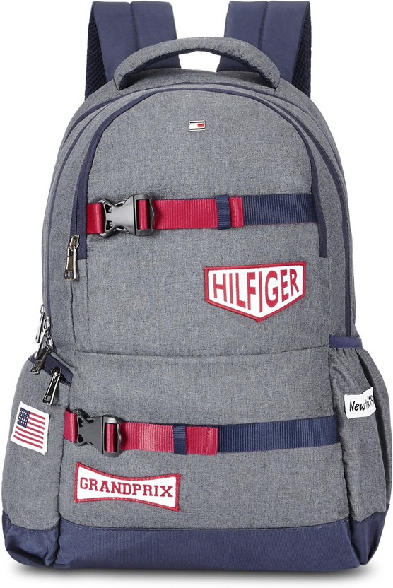 Tommy hilfiger grey backpack clearance