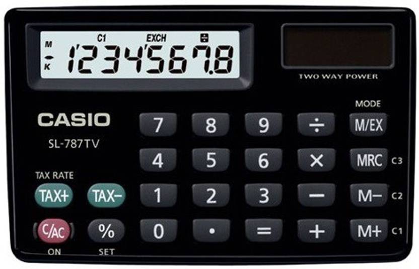 Flipkart.com | CASIO SL-787TV Portable Basic Calculator - Basic