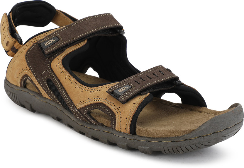 WOODLAND Men Brown Sports Sandals - Buy 