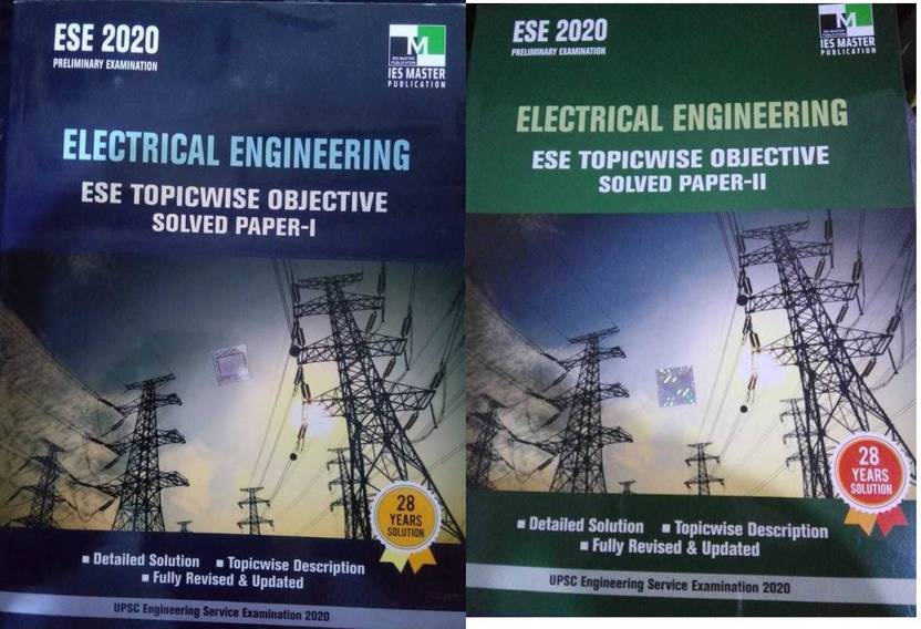 ESE 2020 ELECTRICAL ENGINEERING ESE TOPICWISE OBJECTIVE SOLVED