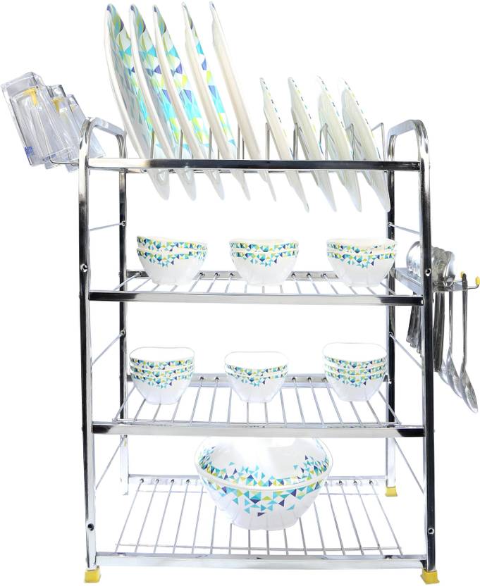 PALOMINO 4 Shelf Dish Rack Modular Kitchen Utensils Rack 24INCH (H