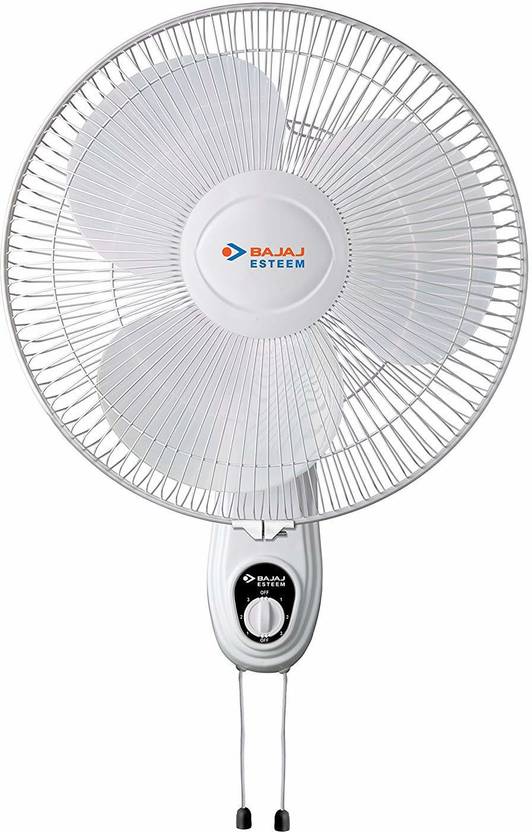 BAJAJ Esteem 400mm 400 mm 3 Blade Wall Fan Price in India Buy BAJAJ