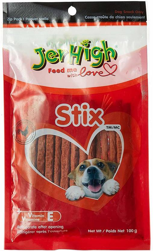 jerhigh Vitamin E Stix Chicken Dog Treat Price in India Buy jerhigh