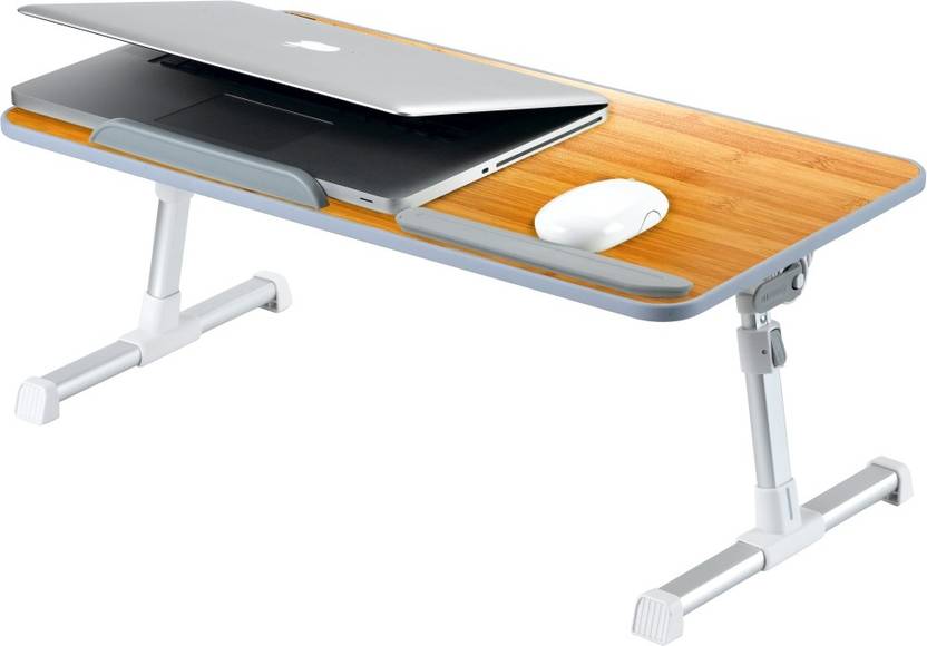 Portronics POR703 My Buddy Plus (Bamboo) Wood Portable Laptop Table