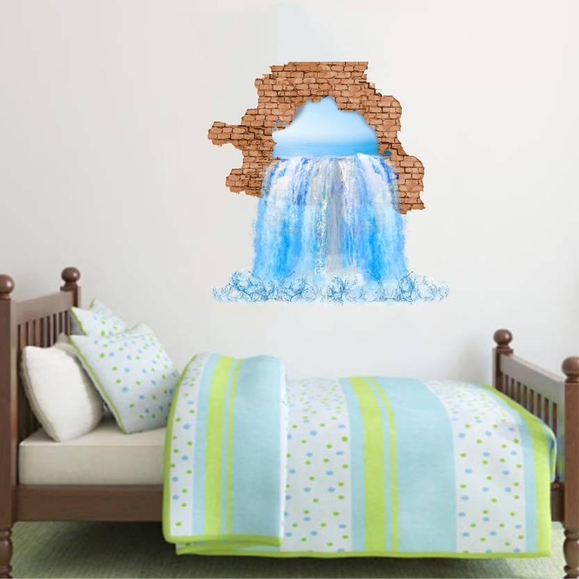 Decal O Decal Wall Decals ' Creative Waterfalls ' Wall Stickers Price