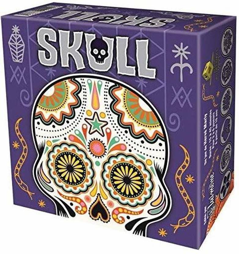 Asmodee Skull Board Game Party & Fun Games Board Game Skull Board