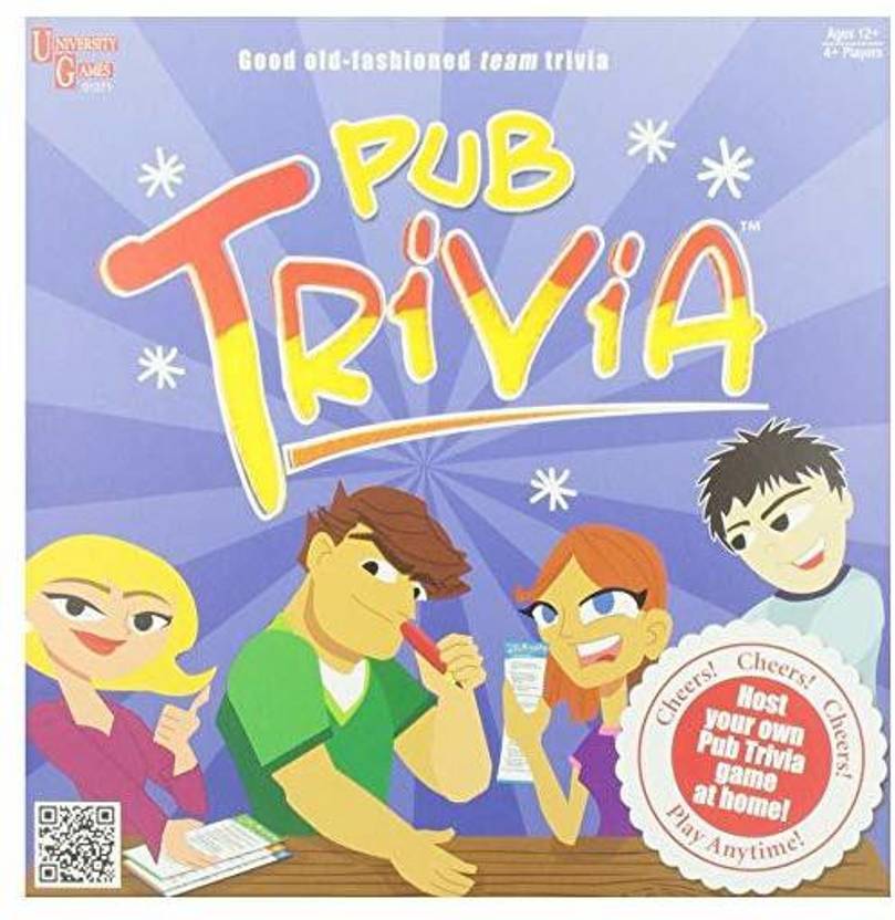 University Pub Trivia Board Game Party & Fun Games Board Game Pub