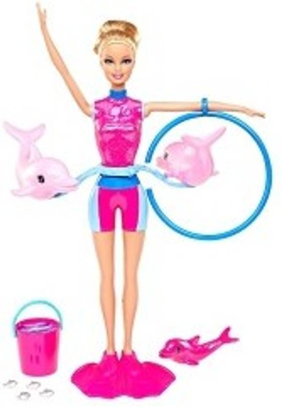 BARBIE I Can Be Splash and Spin Dolphin Trainer Doll - I Can Be Splash
