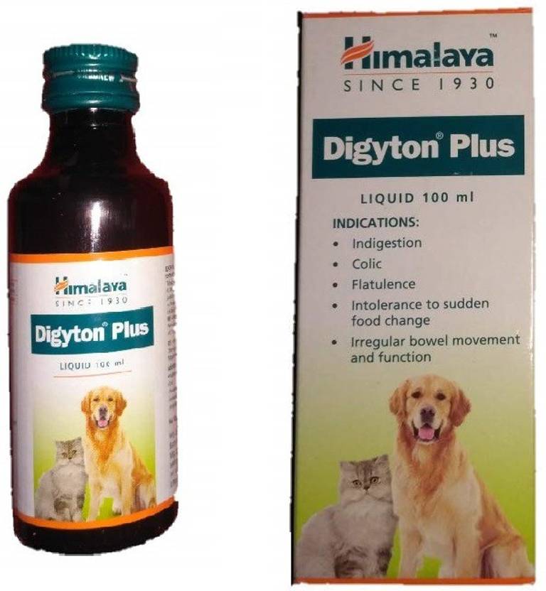 Himalaya Herbals Digyton Plus Syrup For Dogs & Cats Helps control