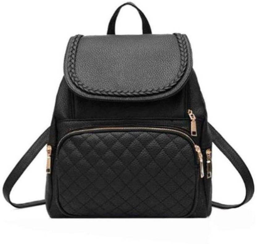 Small Black Designer Backpack atelieryuwa.ciao.jp