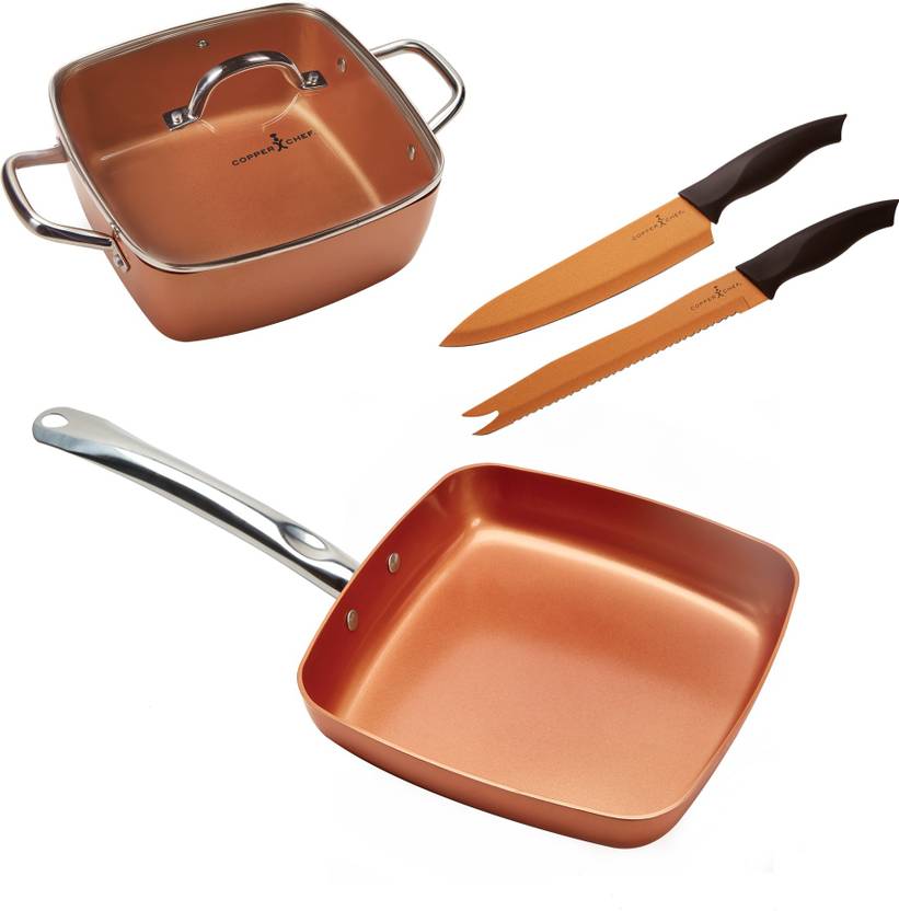 Copper Chef Induction Bottom Cookware Set Price in India Buy Copper