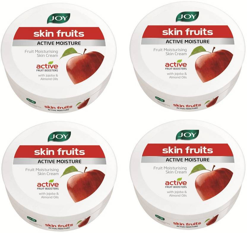 Joy Skin Fruits Fruit moisturizing skin cream 100ml pack 4 pic Price in