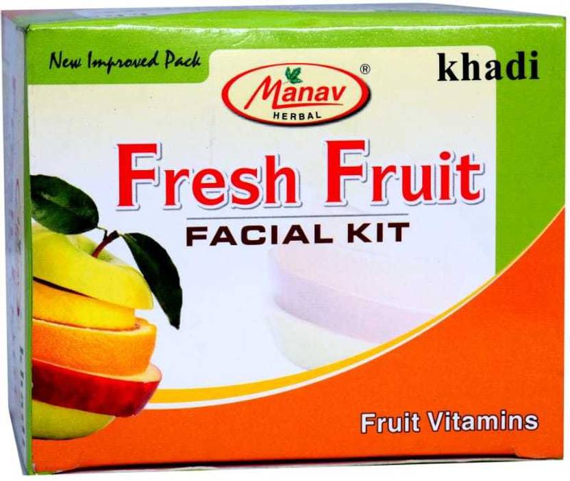 Khadi Ayurvedic Herbal Manav Fresh Fruit Facial kit Price in India