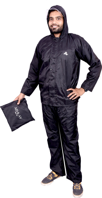AD \u0026 AV Solid Men Raincoat - Buy AD 