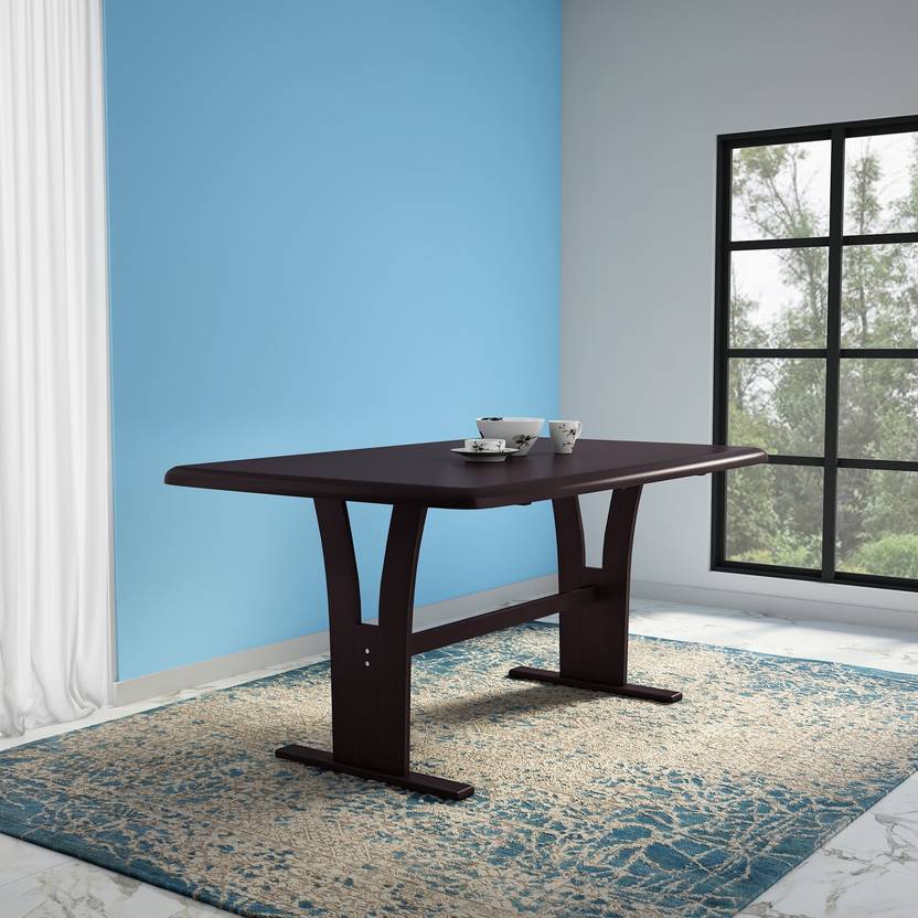 Godrej Interio ATLANTA DINING TABLE Solid Wood 6 Seater Dining Table